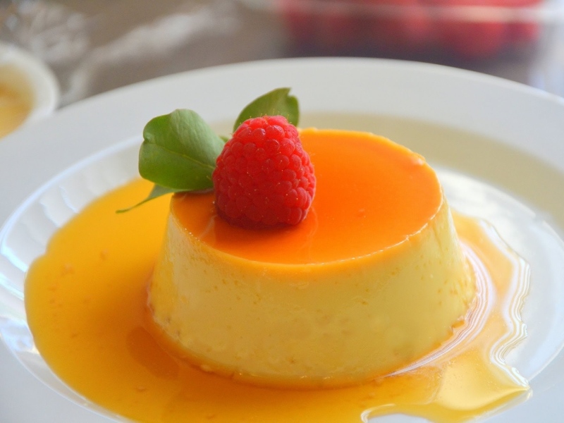 Món bánh Flan mềm mịn