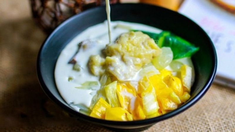Món chè bơ sầu riêng