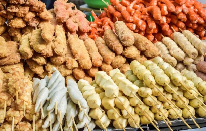 Đa dạng các loại xiên bẩn