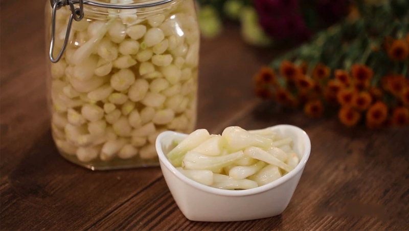 Hũ củ kiệu trắng ngâm giòn