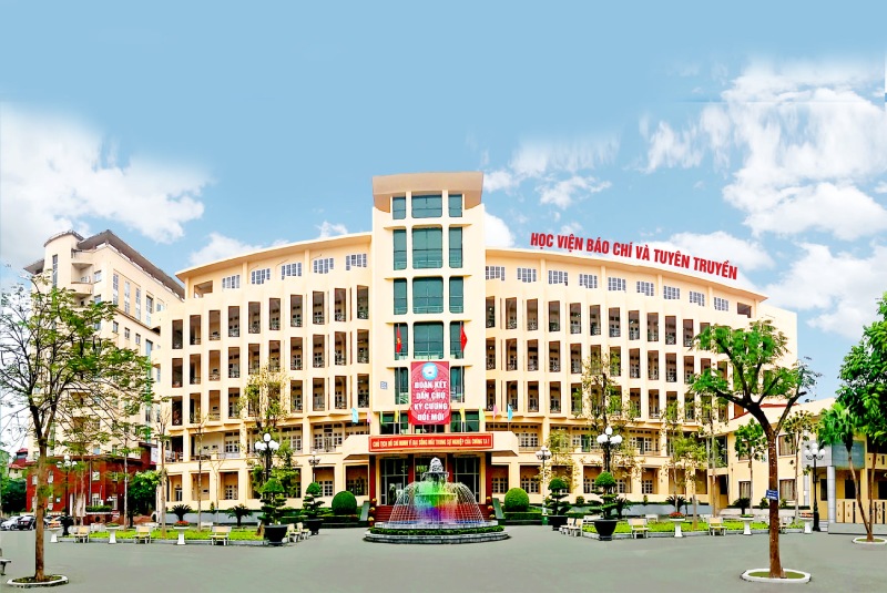 Học viện báo chí tuyên truyền với khuôn viên rộng rãi