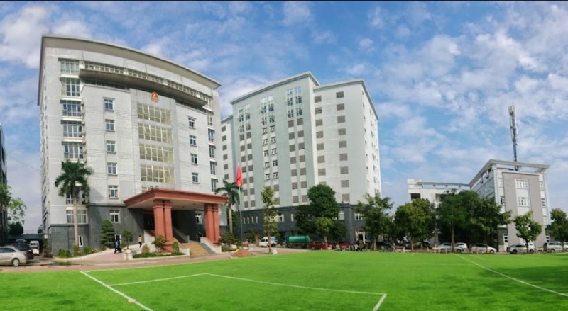 Tòa chính của trường đại học kiểm sát hà nội