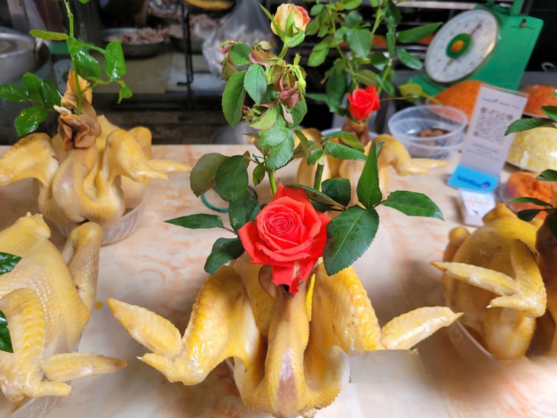 Thành phẩm gà cánh tiên