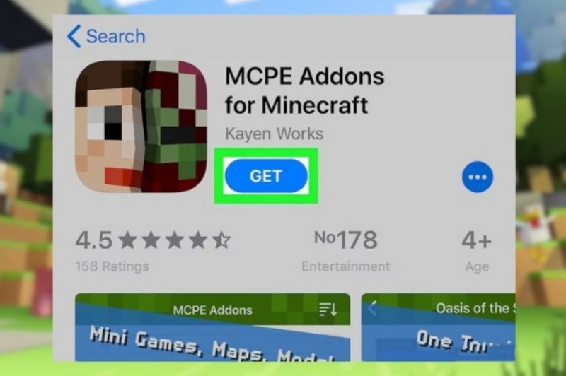 Tải ứng dụng MCPE Addons