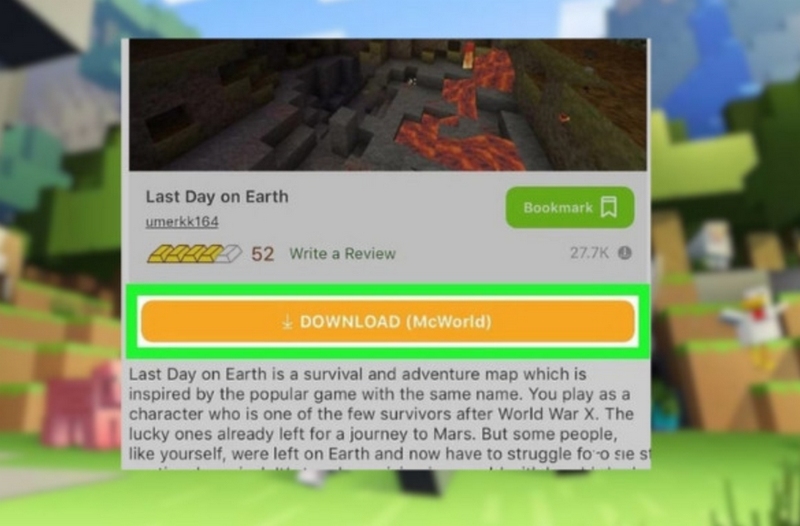 DOWNLOAD McWorld trong MCPE Addons