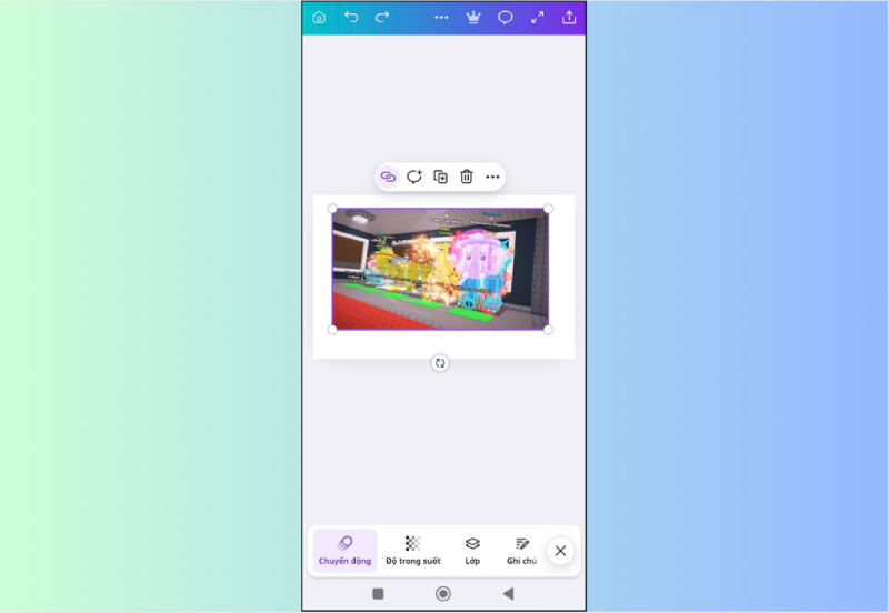 Chèn video vào thiết kế và chỉnh hiệu ứng chuyển động trong Canva