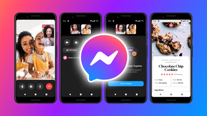 Gọi video và chia sẻ màn hình trên Messenger bằng điện thoại
