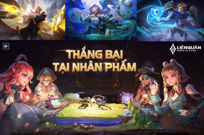 Poster quảng bá Cờ Liên Quân