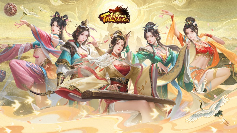 Nhân vật Hồng Nhan trong game Ta Là Quan Lão Gia với tạo hình cổ trang
