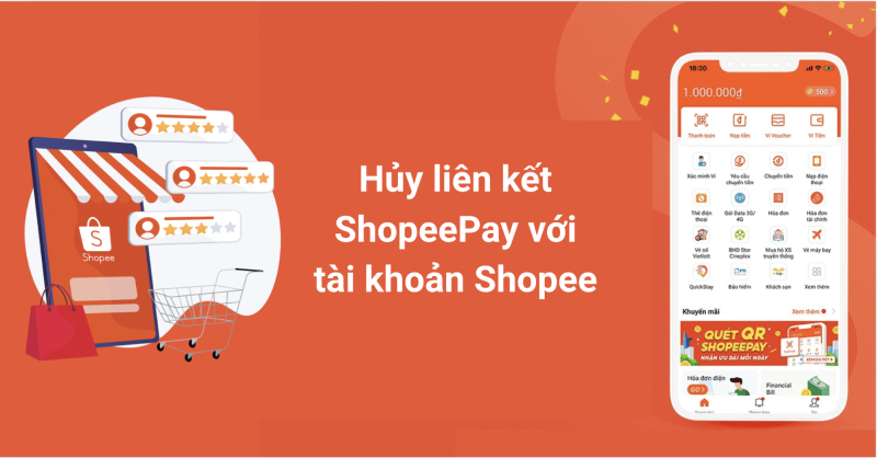 Hủy liên kết ShopeePay với tài khoản Shopee an toàn