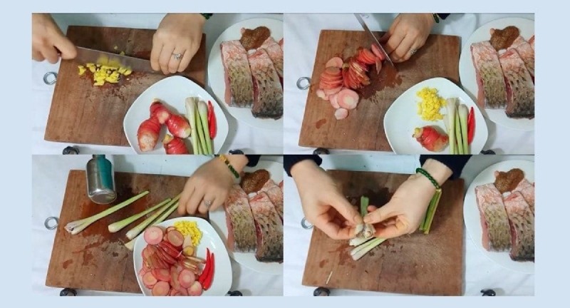 Sơ chế cá và các nguyên liệu khác