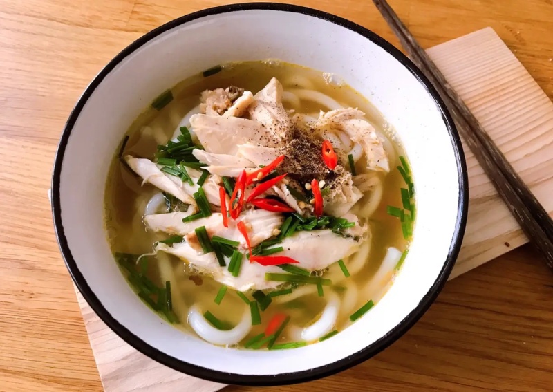 cách nấu bánh canh gà ngon như ngoài hàng