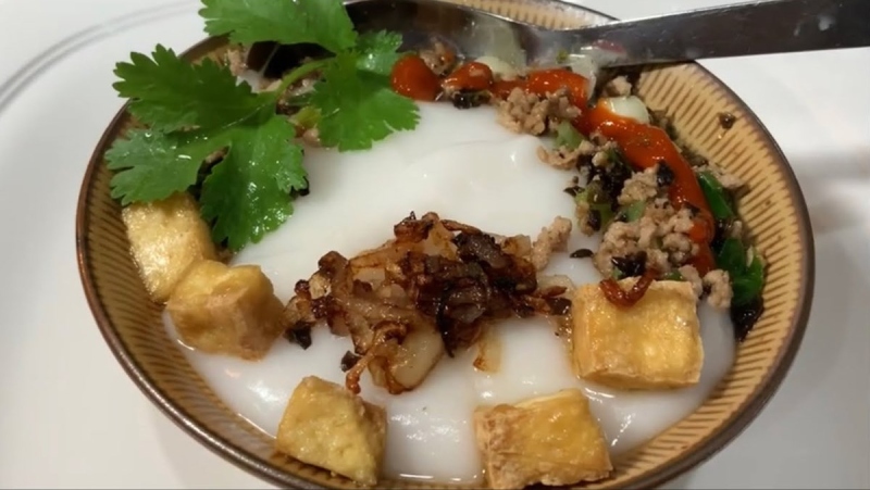 Tô bánh đúc đậu hũ