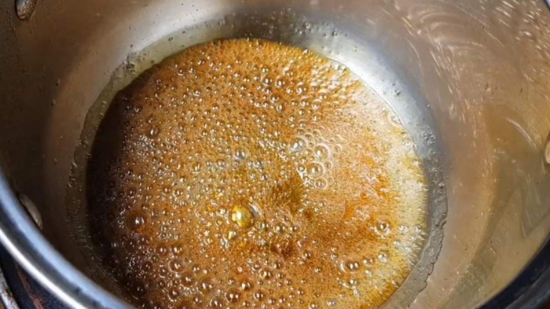 Đun caramel