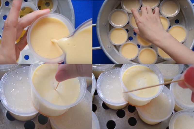 Rót hỗn hợp ra hũ nhỏ