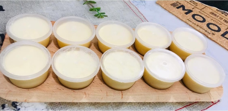 Bánh flan sữa đặc