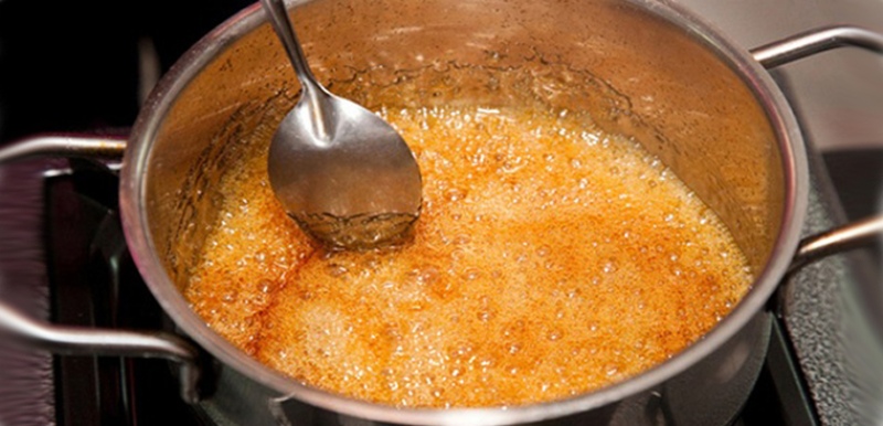 Đun caramel