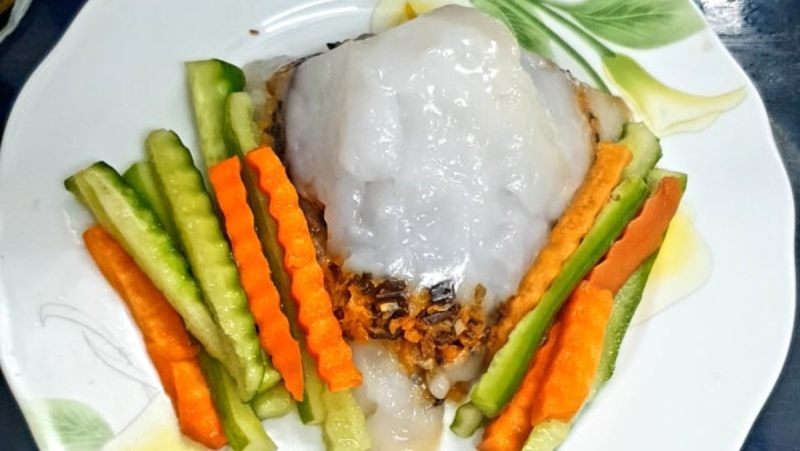 Bánh giò chay thập cẩm
