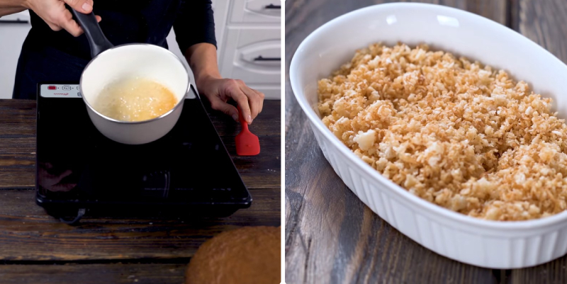 Làm nhân gừng dừa vụn