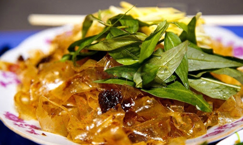 Bánh tráng trộn chay hấp dẫn