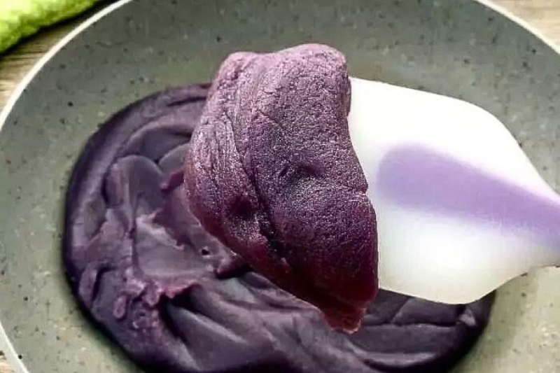 Nhân khoai môn tím sên mịn