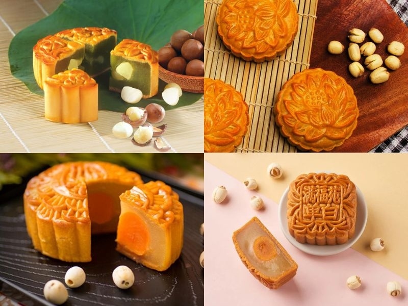 Bánh Trung thu nhân hạt sen truyền thống