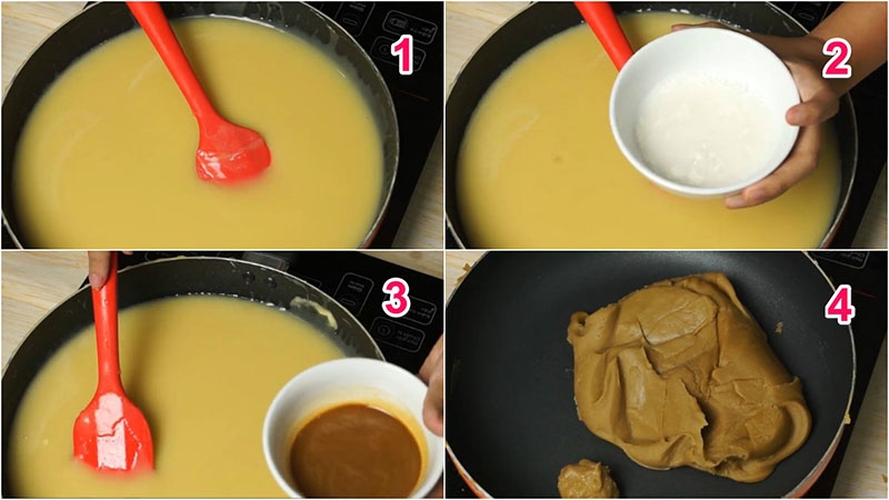 Sên nhân Tiramisu cho bánh Trung thu
