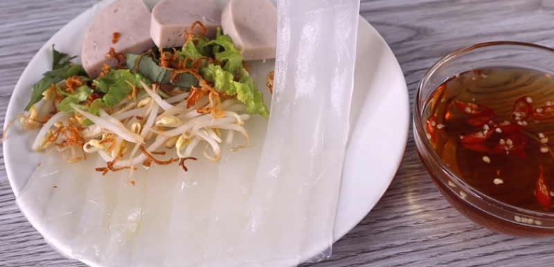 Cuộn bánh ướt
