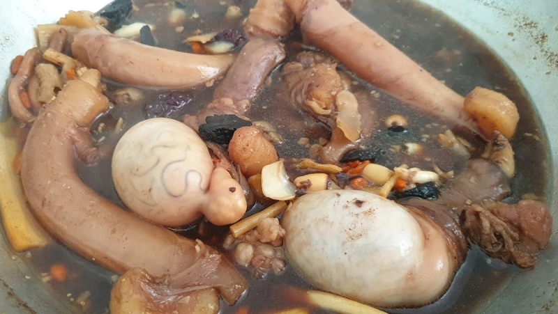 bím bò hầm thuốc bắc ngon bổ dưỡng