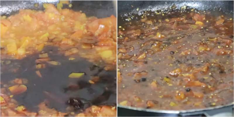 Công đoạn chế biến sốt tiêu đen