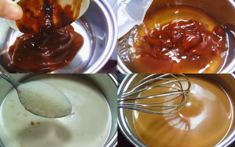 Pha chế nước chấm bò bía chay