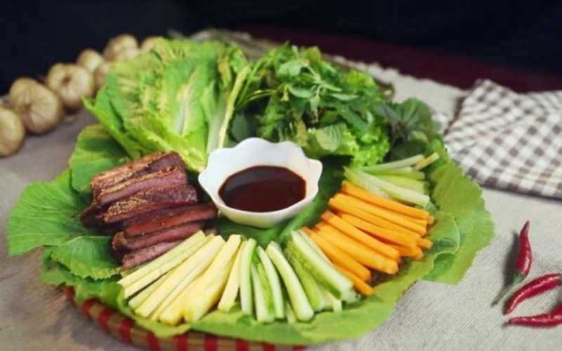 Hướng dẫn cách làm bò cuốn cải xanh