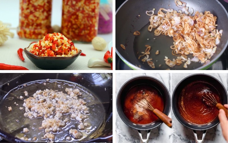 Pha sốt ướp thịt bò