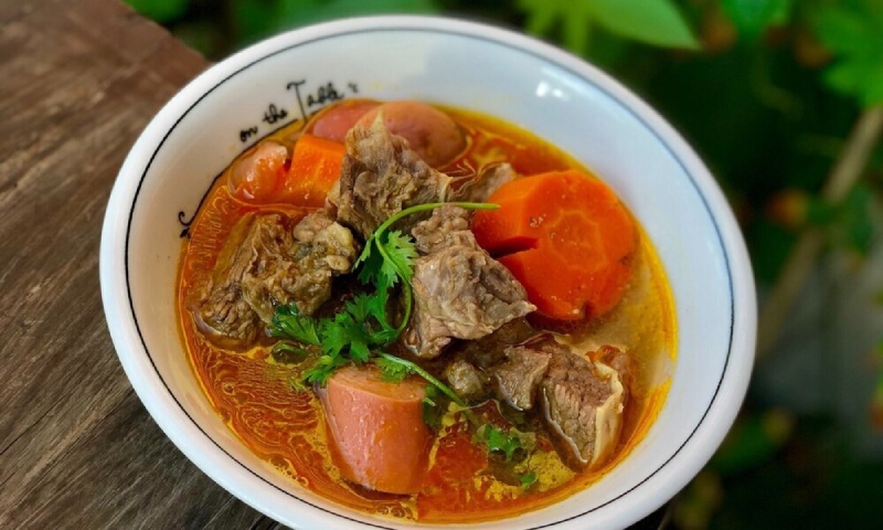 hướng dẫn làm bò nấu pate chuẩn vị tại nhà