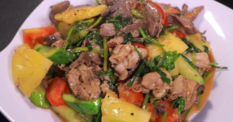 Thịt bò xào chua ngọt