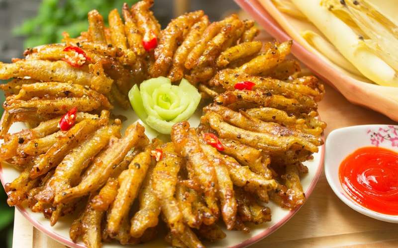 khám phá 3 công thức làm bóng cá chay chiên giòn hấp dẫn