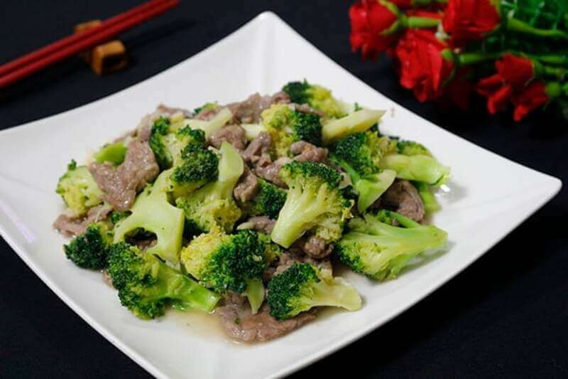Những mẹo khi chế biến món bông cải xanh xào thịt bò