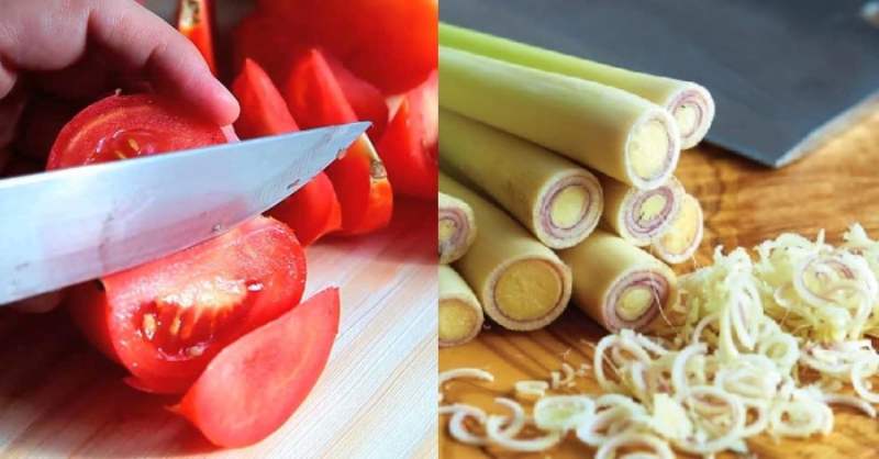 Sơ chế nguyên liệu làm bún thái chay
