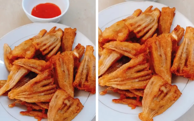 hoàn thành cá chay chiên giòn
