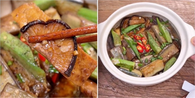 Món cà tím kho tộ hấp dẫn thơm ngon