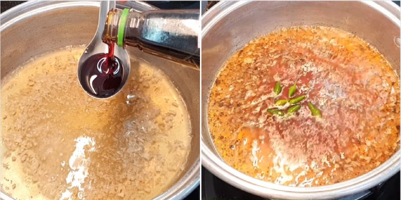 Công đoạn làm kho quẹt