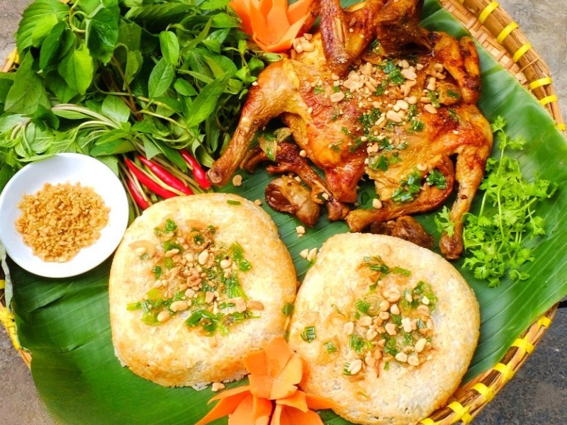 Món gà ta nướng thơm ngon