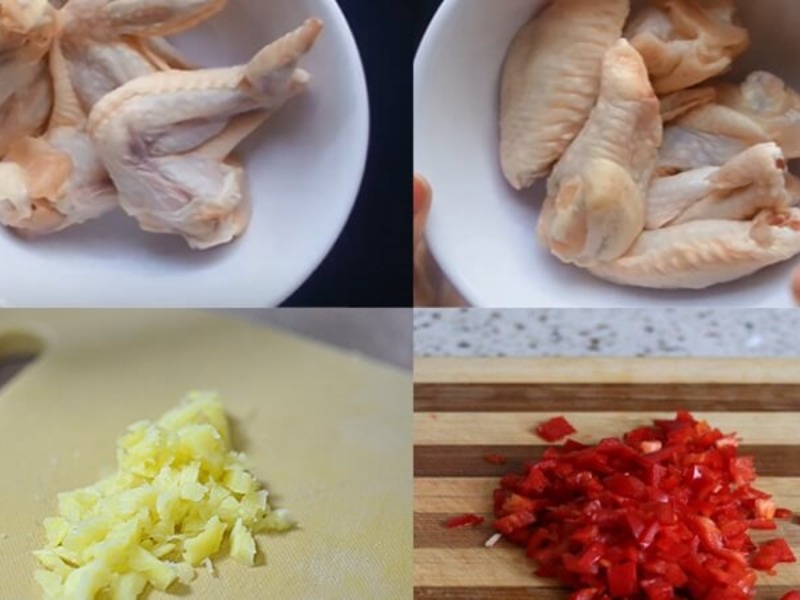 Hướng dẫn dùng gia vị ướp cánh gà