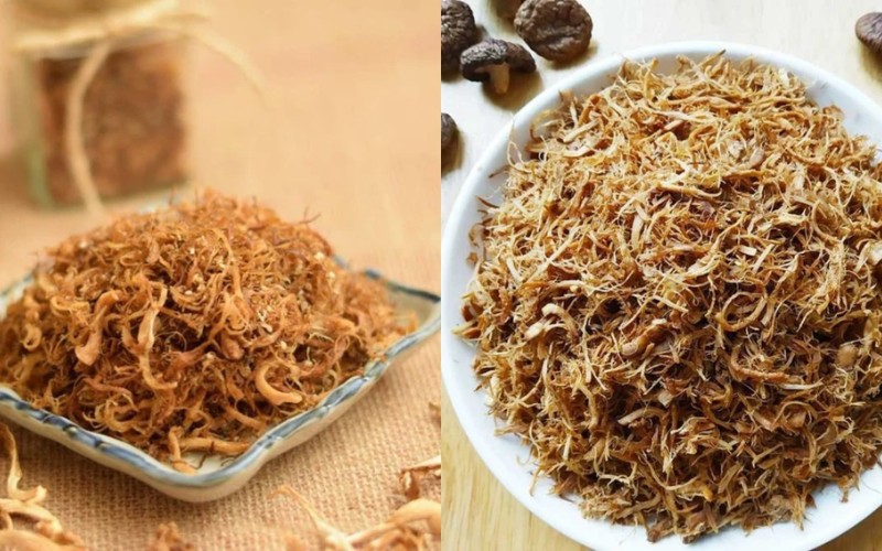 Khám phá cách làm chà bông từ nấm thơm ngon