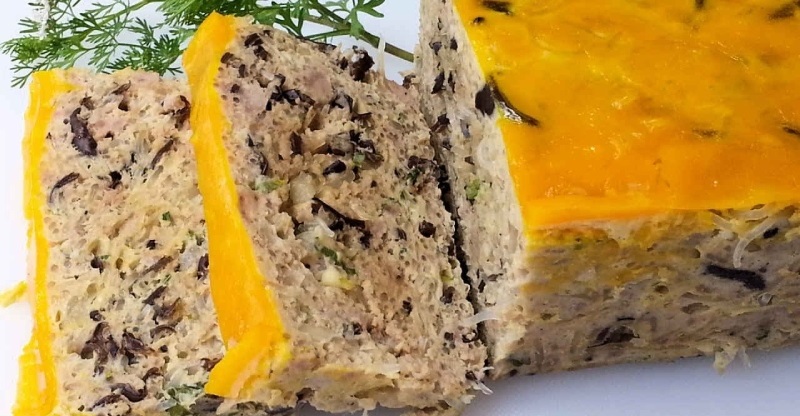 Thành phẩm món chả hấp chay khoai môn