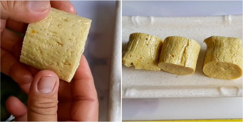 Thành phẩm hả lụa từ tàu hũ ky tươi
