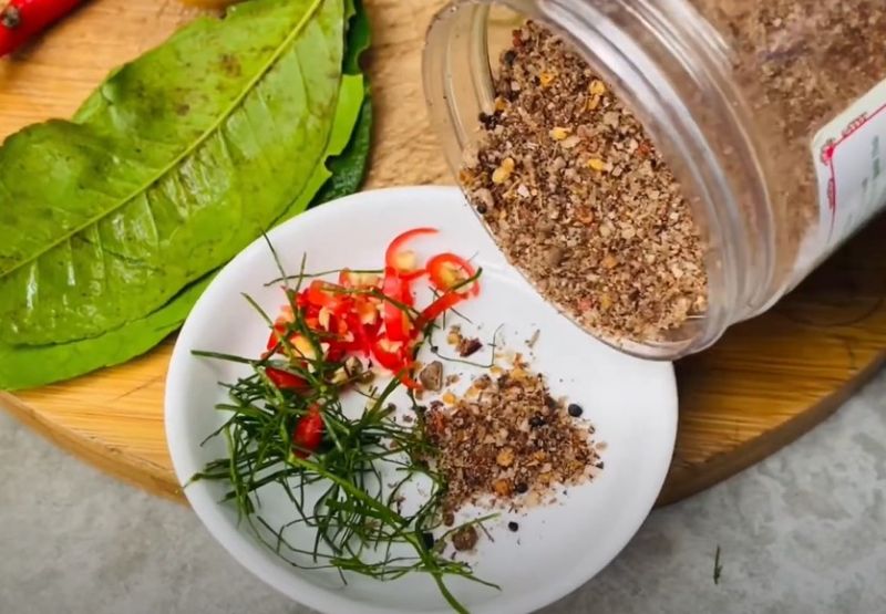 Cách làm chẩm chéo khô hương vị Tây Bắc 