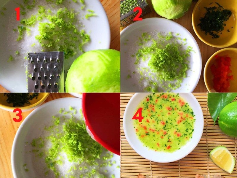 Hướng dẫn pha nước chấm ớt xanh