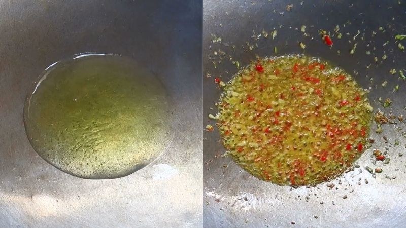 Phi thơm tỏi và ớt