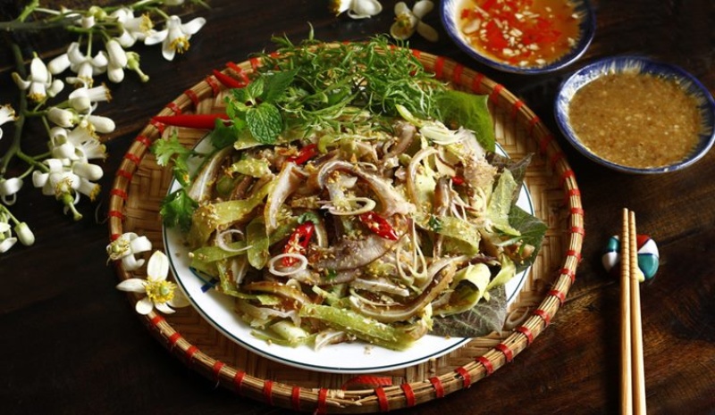 Món chạo tai heo cực hấp dẫn
